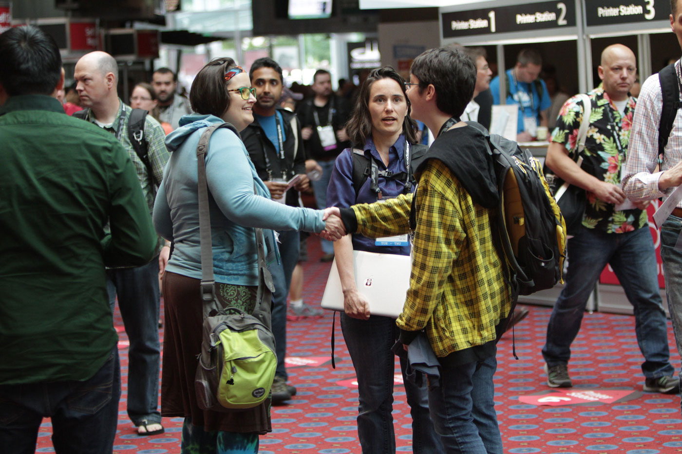 OSCON hall track