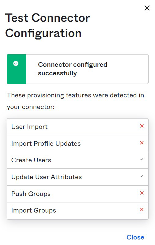 SCIM to Okta step 3